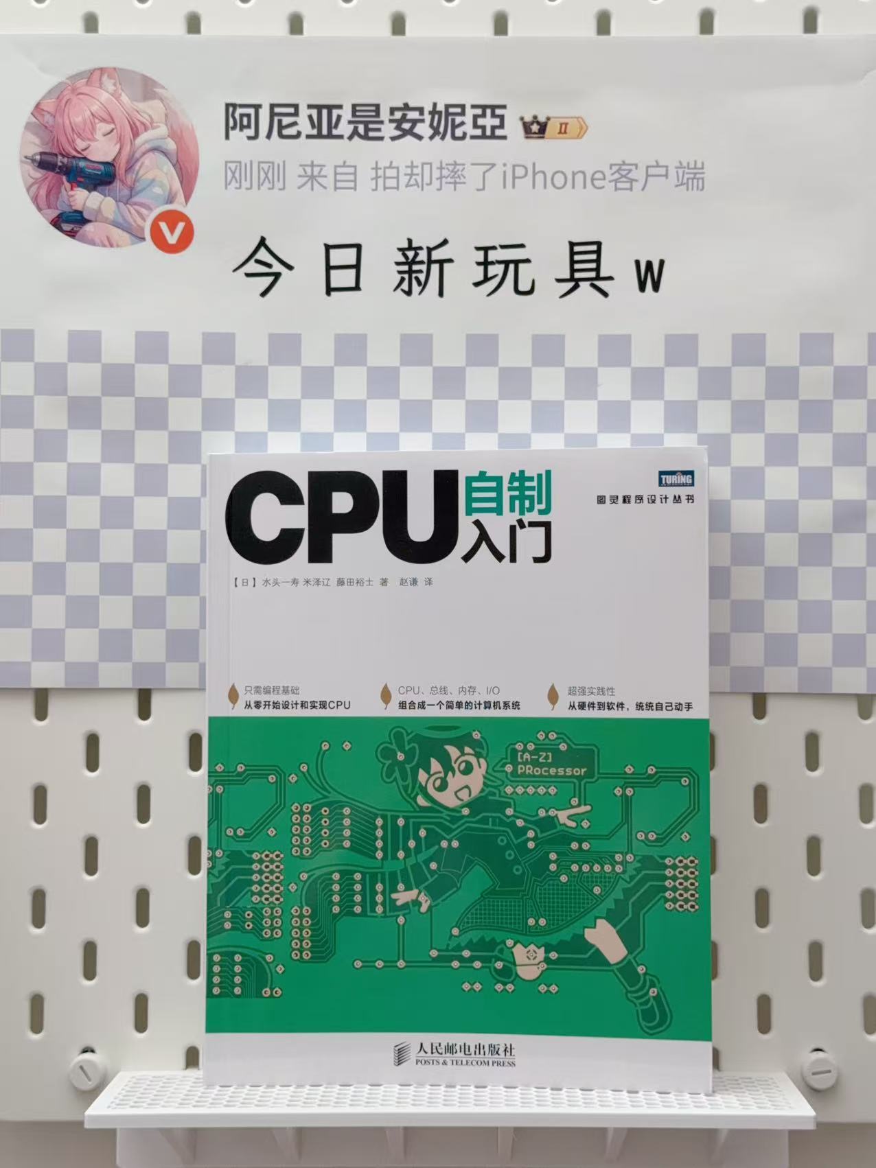 这本《CPU自制入门》是我在大学时看的，我照着在开发板上实现了大部分功能。毕业的
