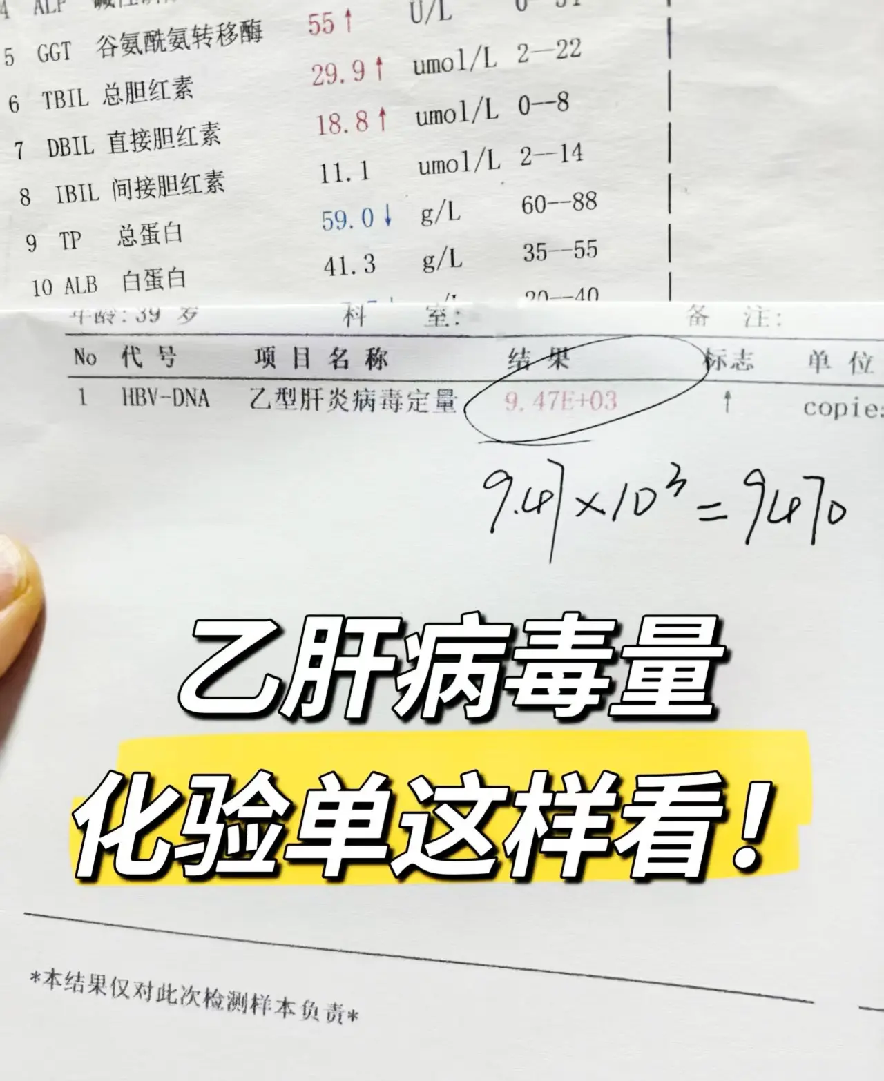 最近收到了很多朋友的评论，都发来病毒DNA 定量的检查单，绝大多数患者...
