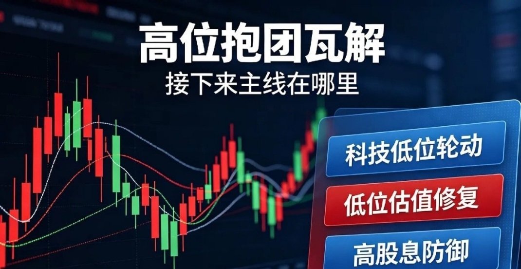 高位抱团集体瓦解！7月中下旬A股三大主线已定，高低切换逻辑讲透        7