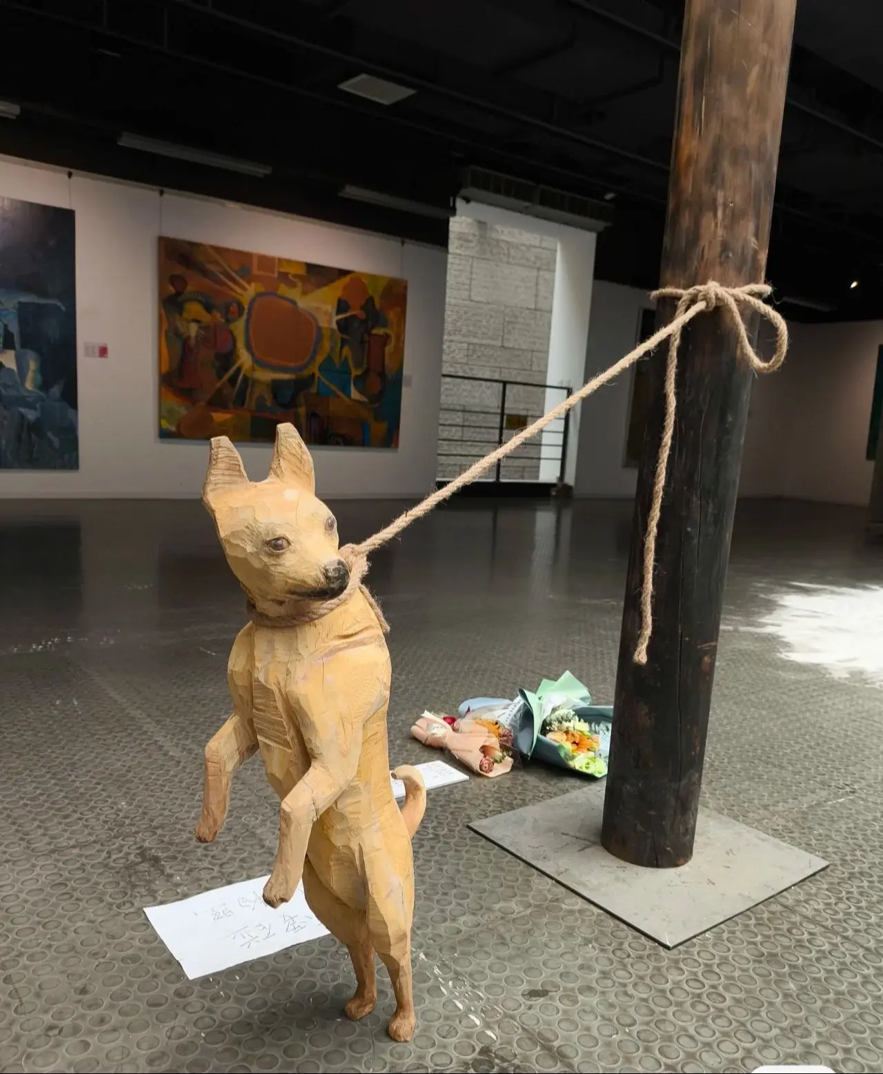 复刻天美艺术展狗狗。😆可惜没有上色#看展打卡 #美术馆 #雕塑艺术 #设计 #3d打印