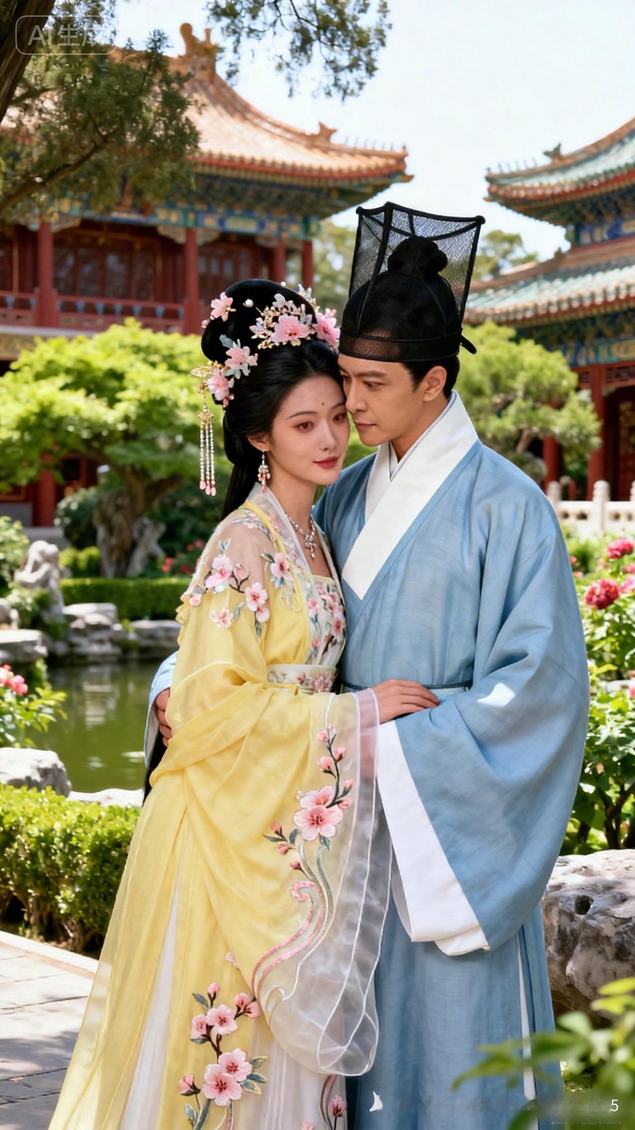 穿越回古代，与心上人共赏宫廷之美