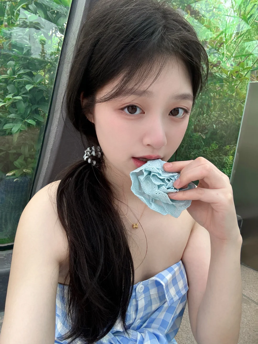 抓住夏天的尾巴 再穿一次抹胸