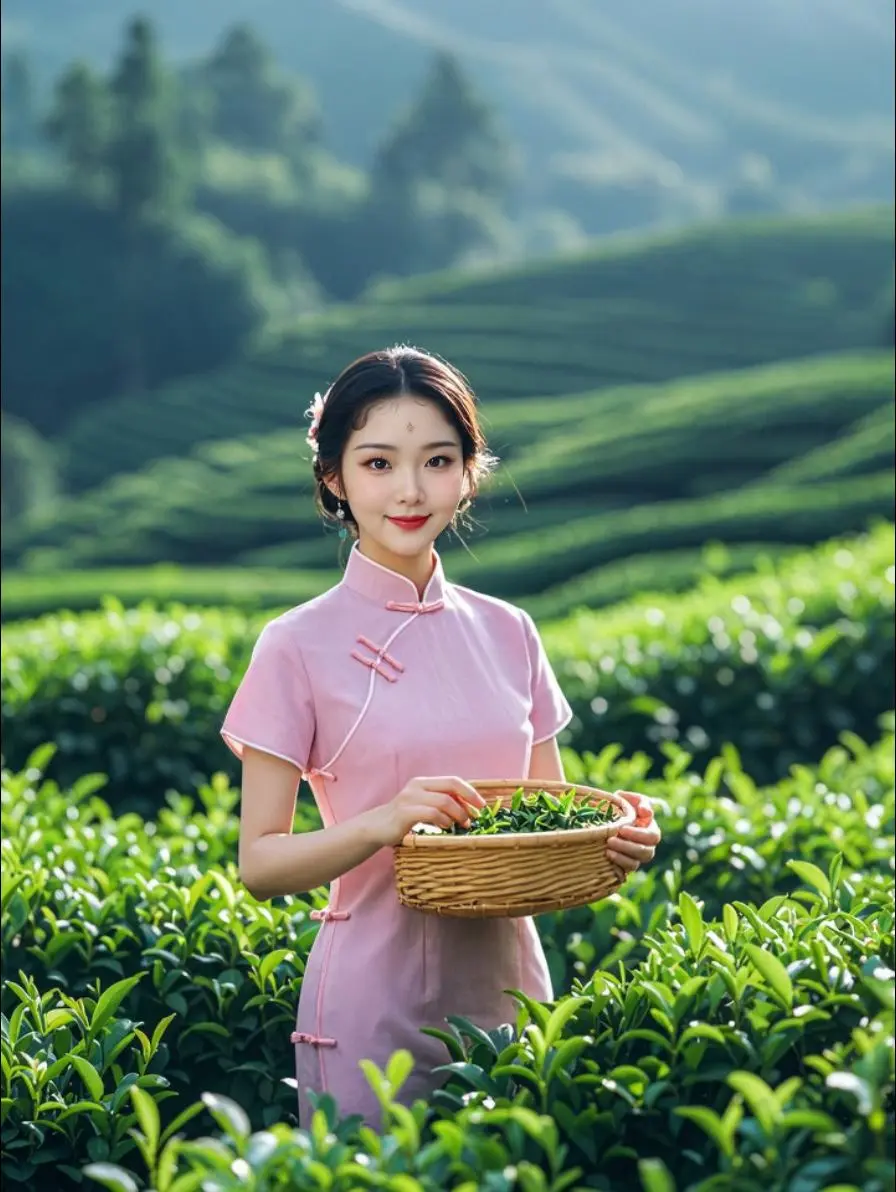 AI茶中粉影