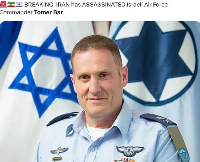 3月2日凌晨，伊朗发射 “征服者”高超音速导弹，成功斩首以色列空军司令托默·巴尔