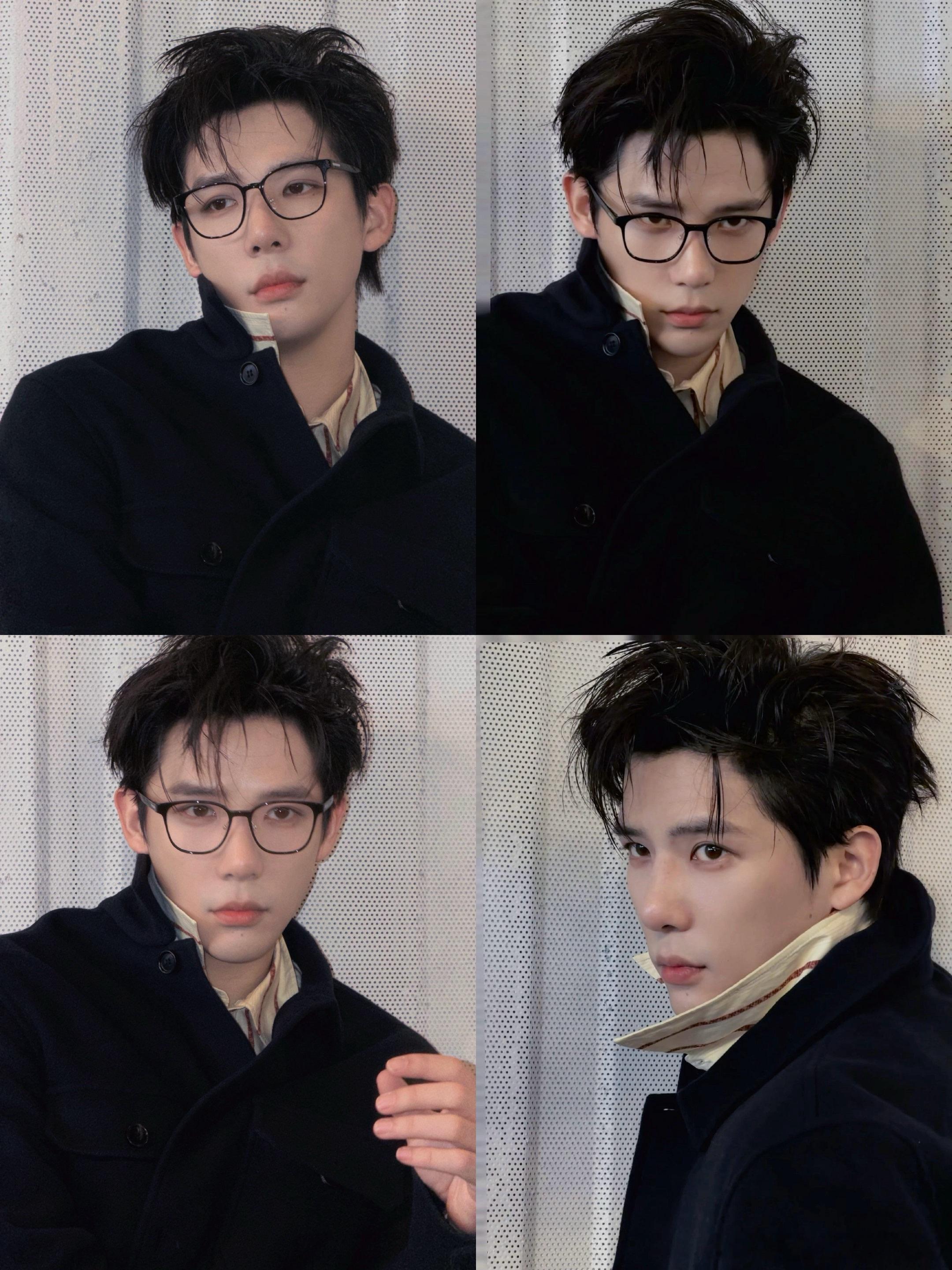 王安宇登上时装男士开年刊封面，这组图真的好棒 