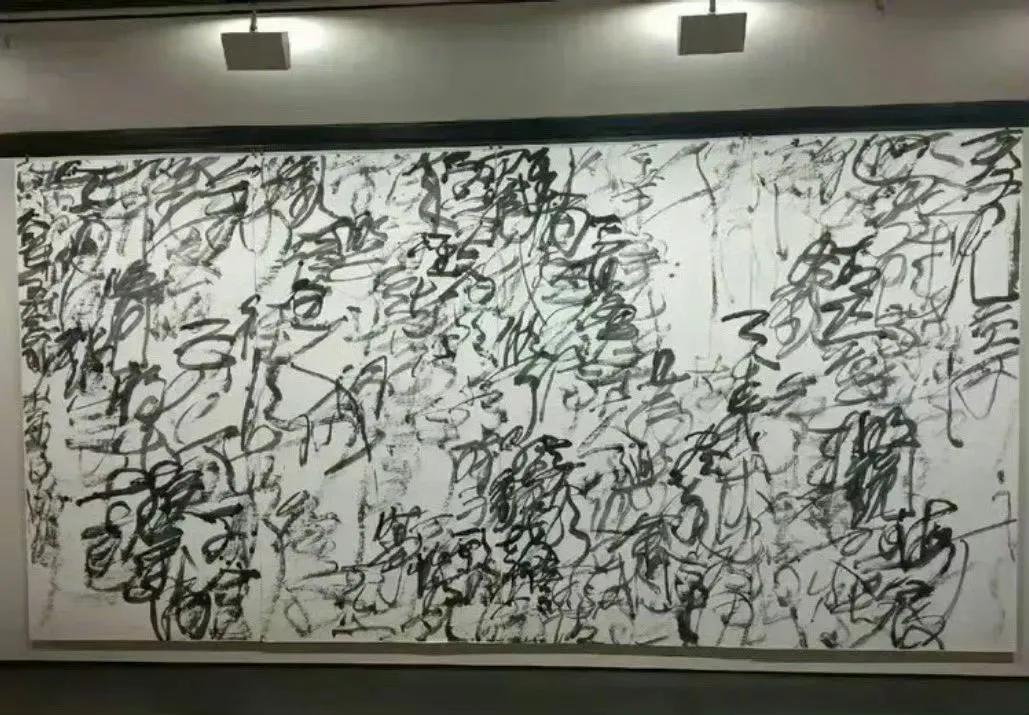 美院教授、博导王冬龄大师的又一力作：《将进酒》。 😄