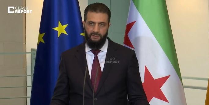 叙利亚总统艾哈迈德·沙拉谈伊朗战争：“如果这场战争持续下去，并且无法就某种方案达