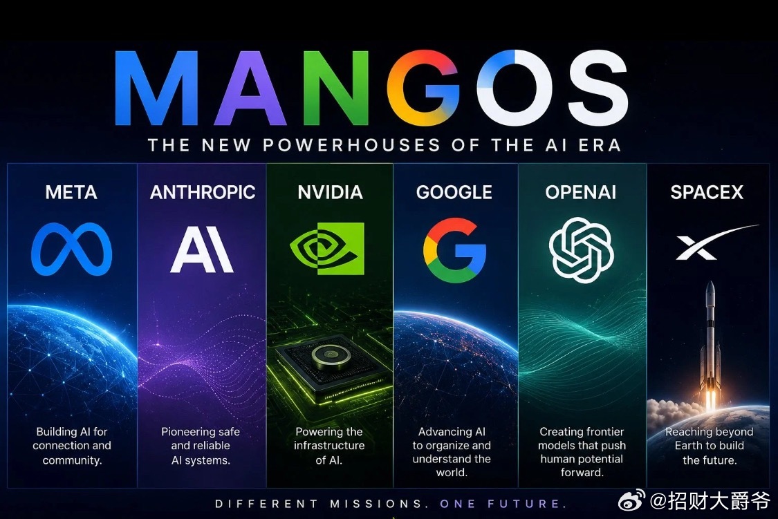 现在已经不是Magnificent 7了，而是新的Mangos 6。这里面主要是