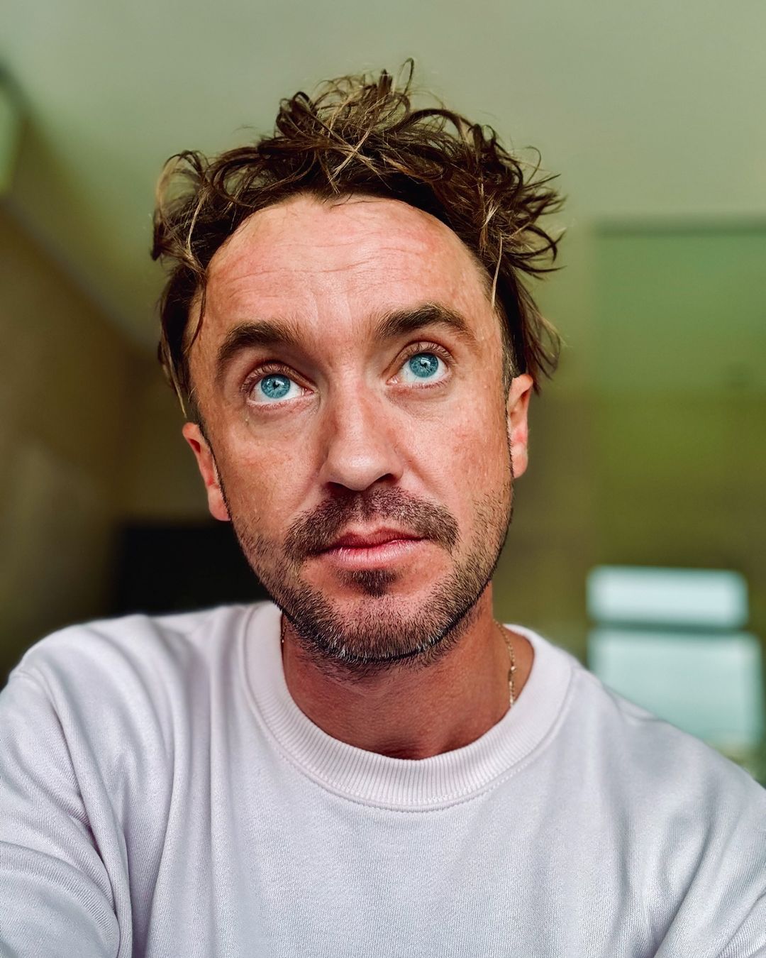 37岁“马尔福”Tom Felton晒新自拍🤳#哈利波特##哈利波特返校季# 
