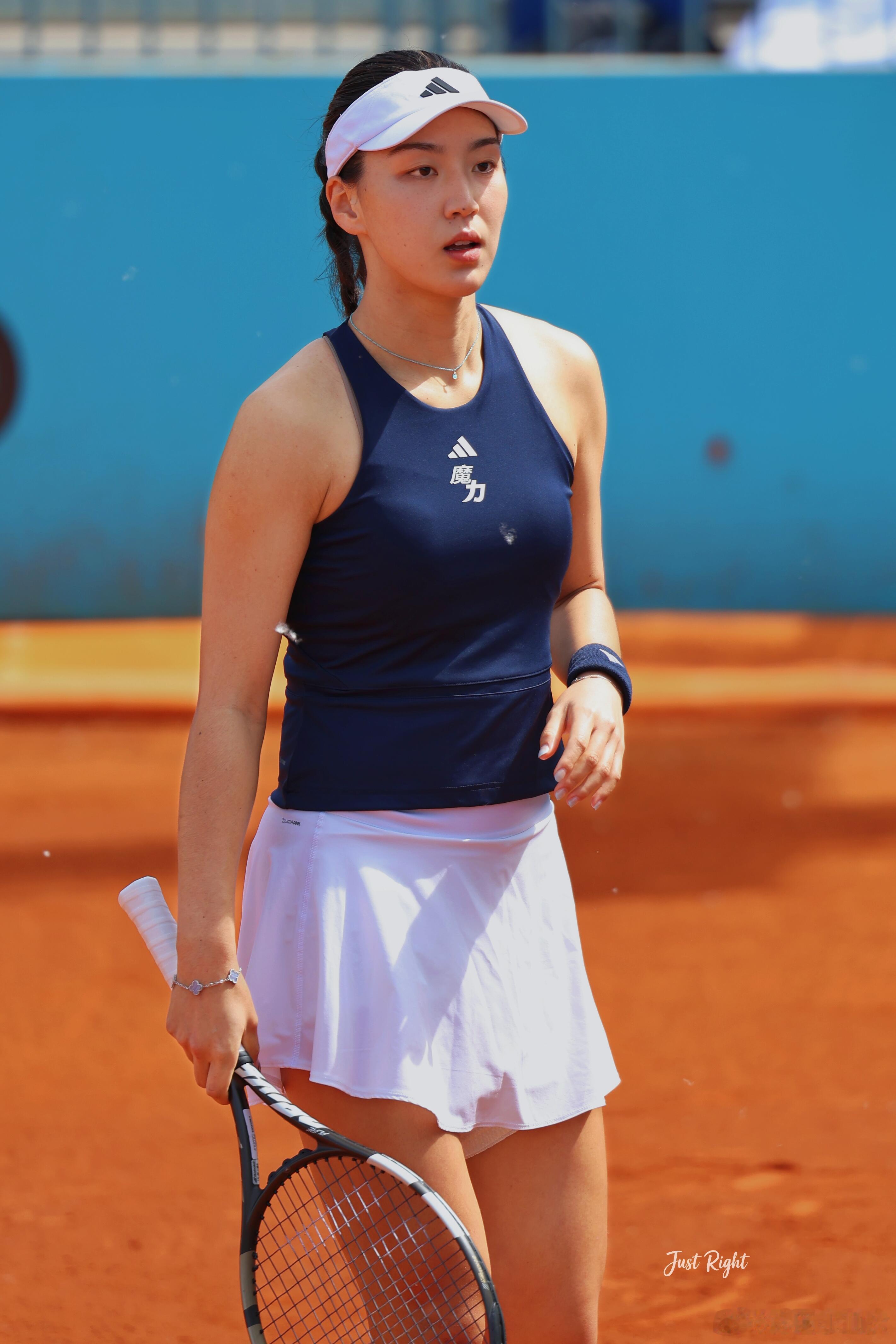 王欣瑜 马德里公开赛，红土记录。（图片：见水印） 