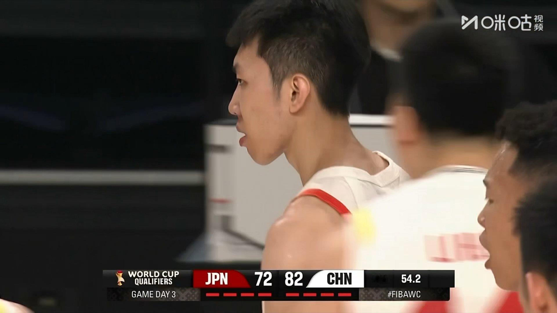 可以说赢了中国男篮vs日本男篮
