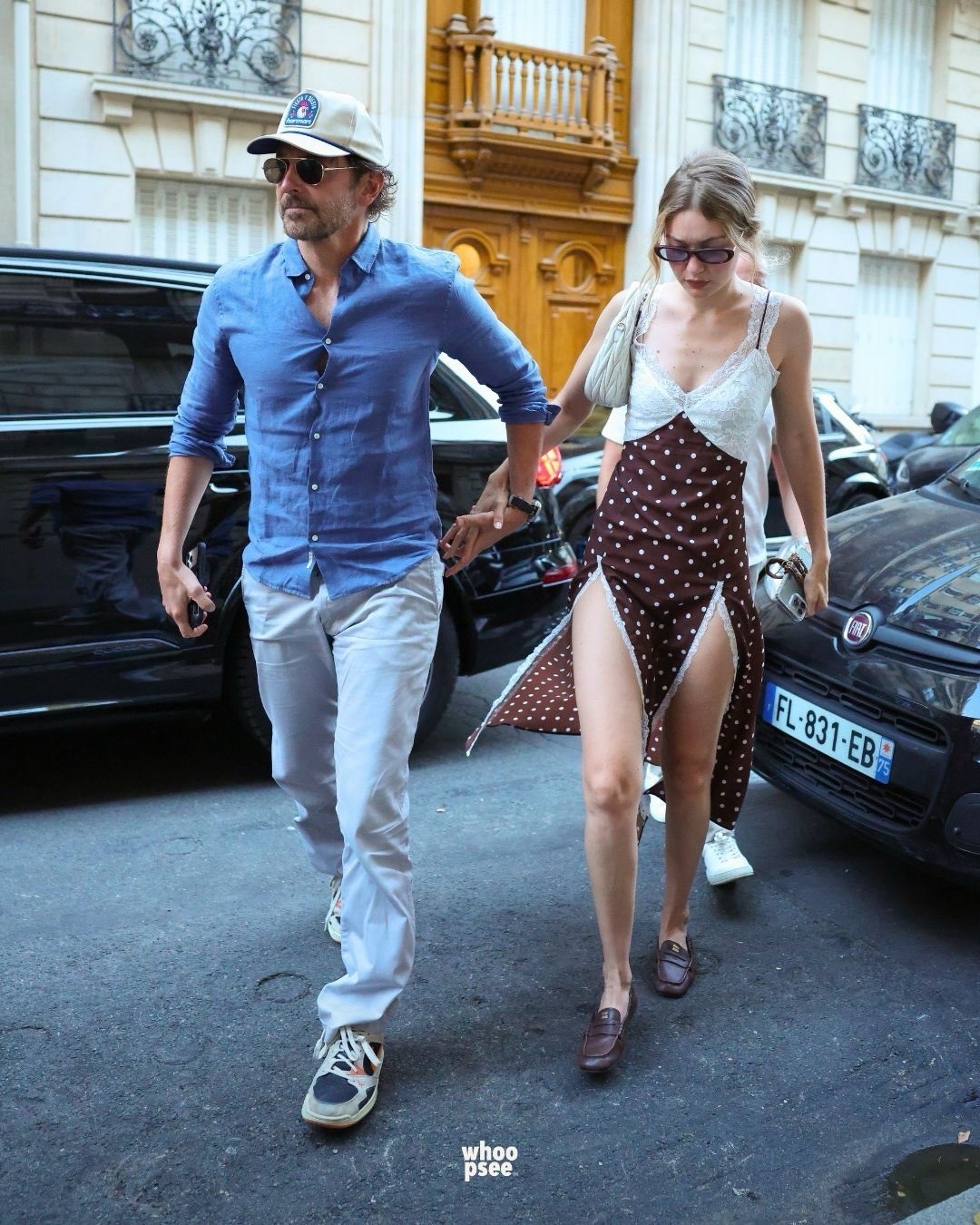 Gigi Hadid 巴黎高定时装周走秀幕后私服look巴黎高定时装周模登日记