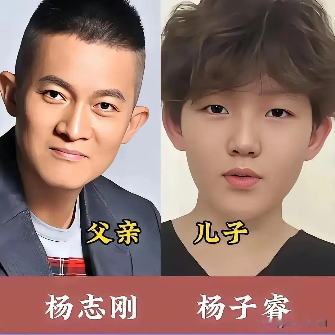 儿子英俊帅气爸爸稳重大方—杨志刚父子
儿子英俊帅气爸爸稳重大方—乔振宇父子
儿子