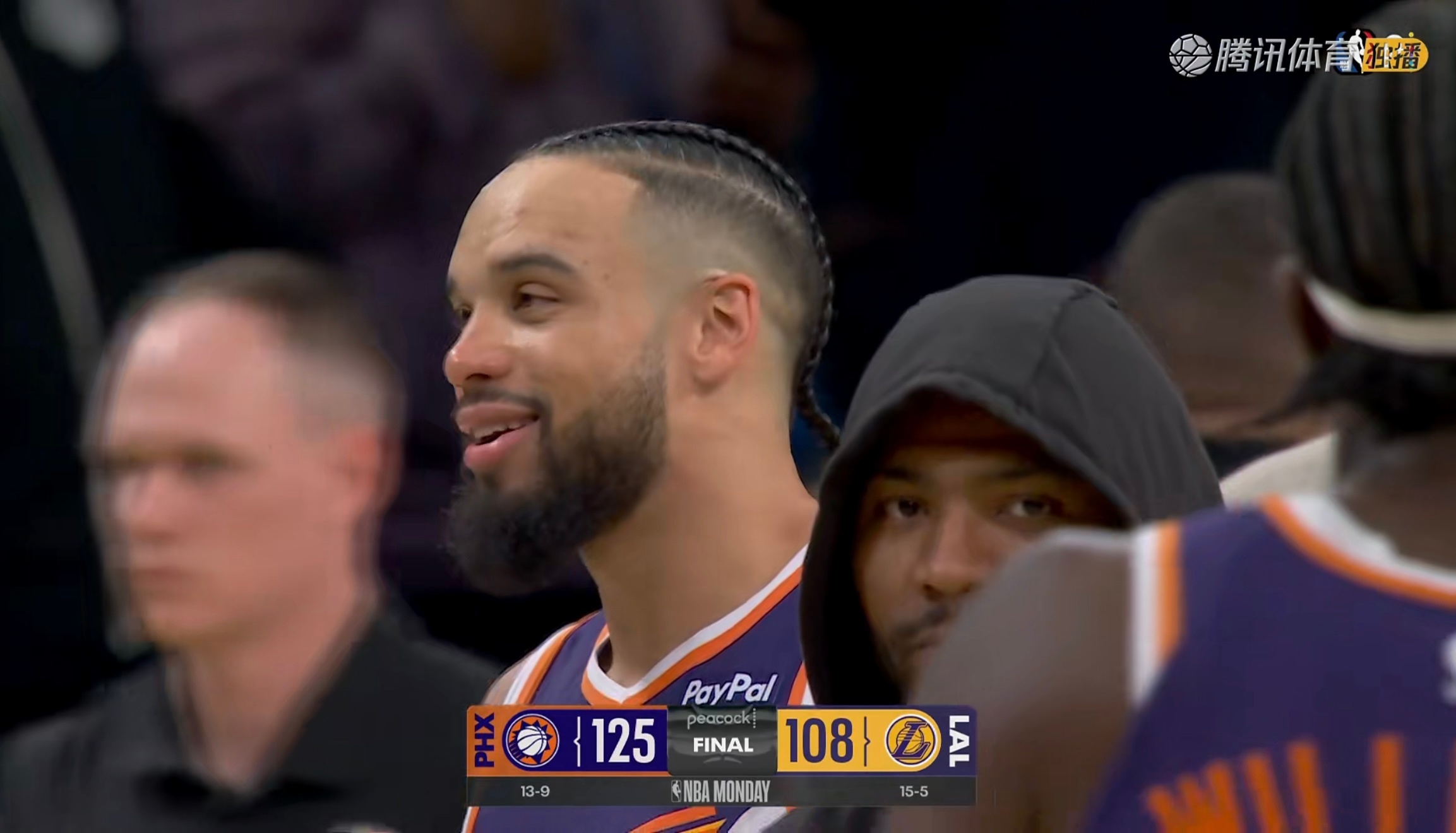 湖人108:125惨败太阳，有想看全场回放的吗太阳vs湖人