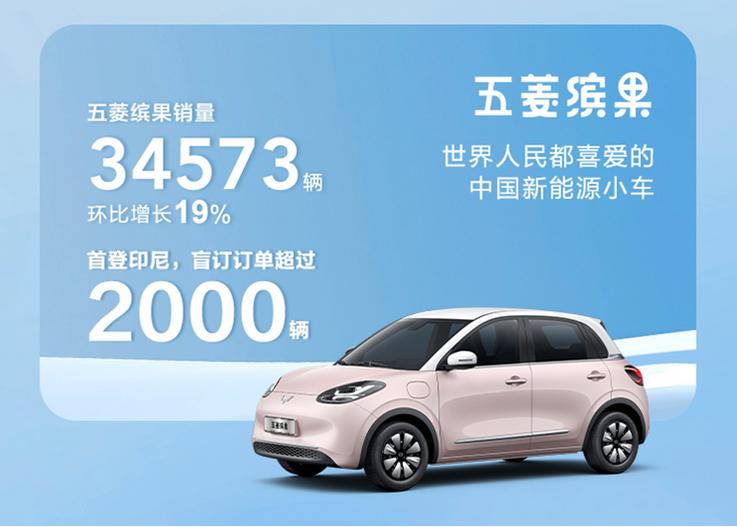 五菱缤果真的火了，国内国外“两开花”，11月卖出34573辆。
 
12月才开始