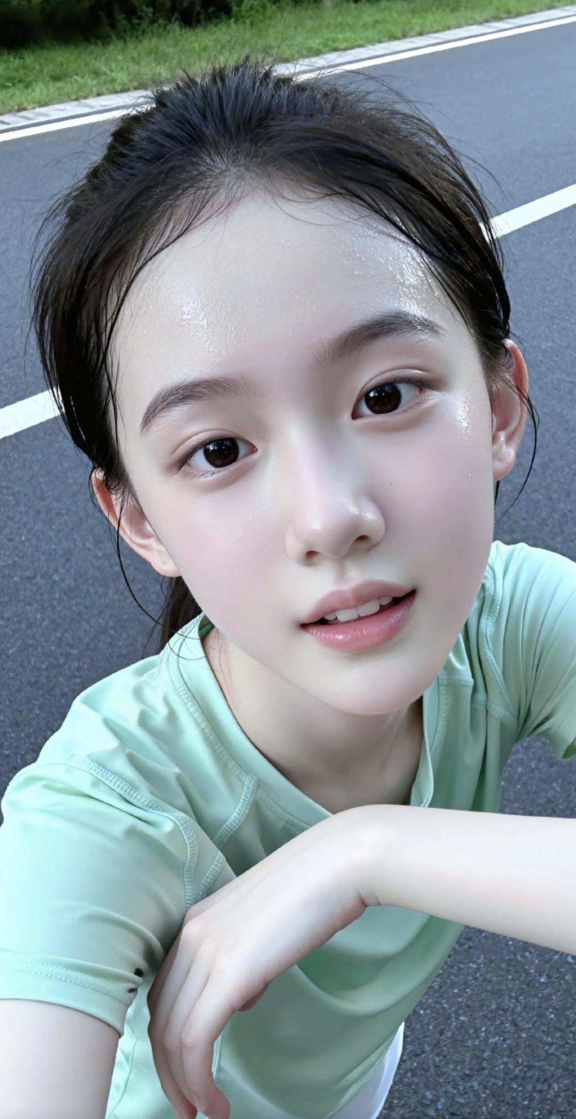 爱运动的少女纯天然美女长啥样子