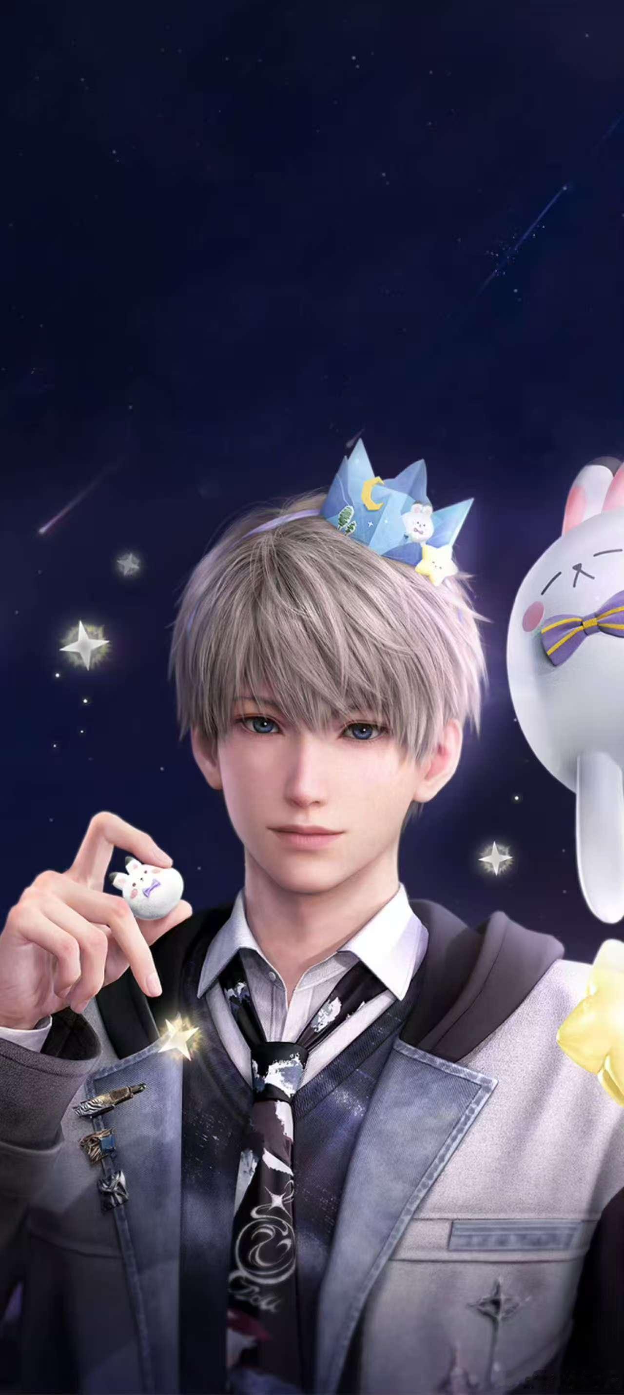 沈星回来自星轨间沈星回一起看流星雨 仿佛从星轨深处踏光而来，沈星回带着宇宙的浪漫
