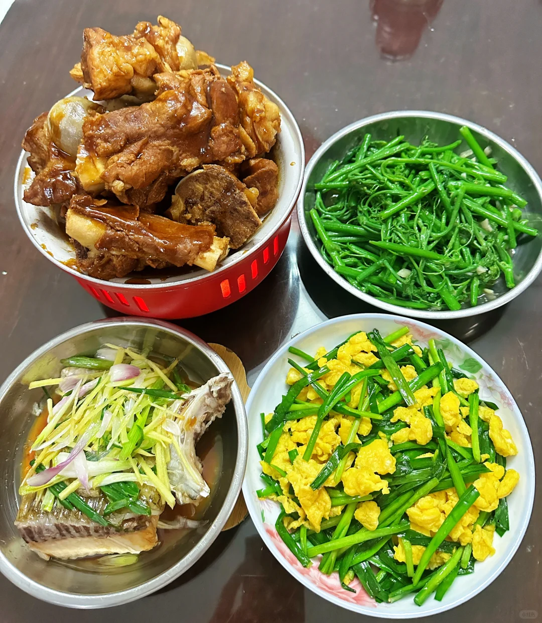 广州一家四口的晚餐！