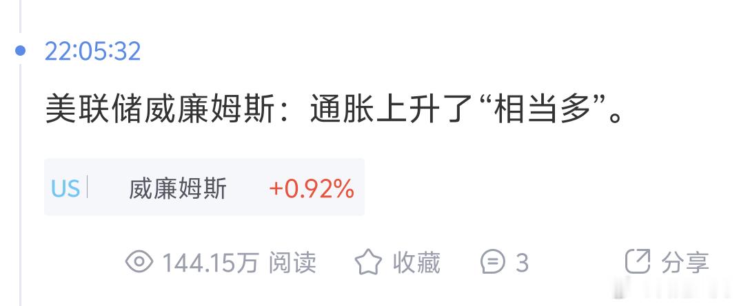 晚上美股开盘绿点咋了真想让咱买到便宜位置嘛跌也还好，涨也好都行都行美联储威廉姆斯