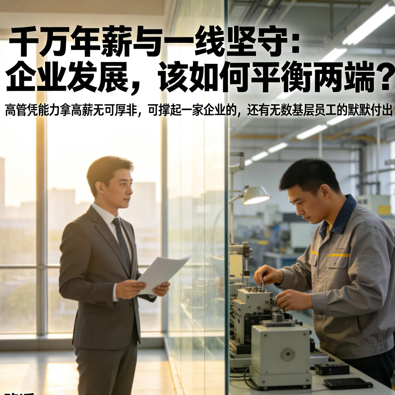千万年薪与一线坚守：企业发展，该如何平衡两端？
 
最近比亚迪女高管年薪超千万引