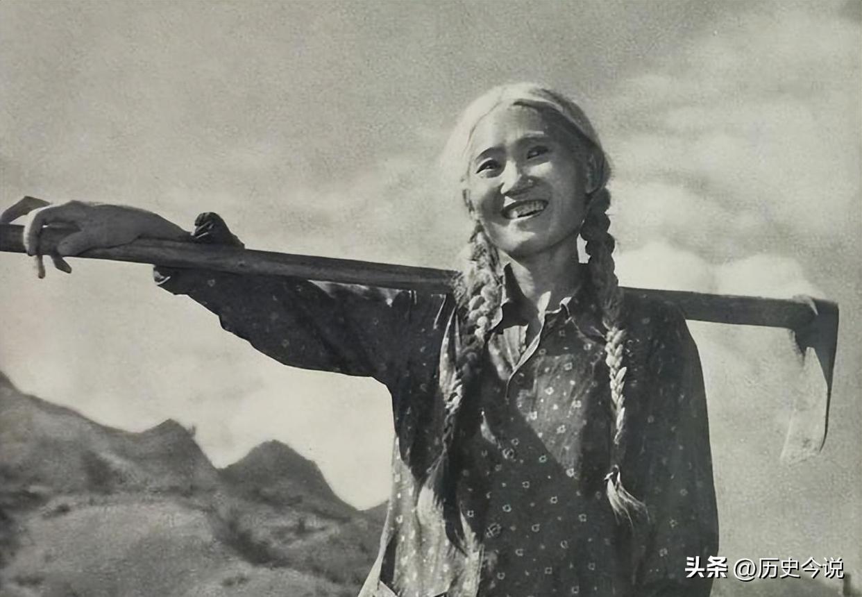 白毛女原型罗昌秀：16岁躲进深山17年，旧社会碾碎的苦难美人
 
阅读此文前，诚