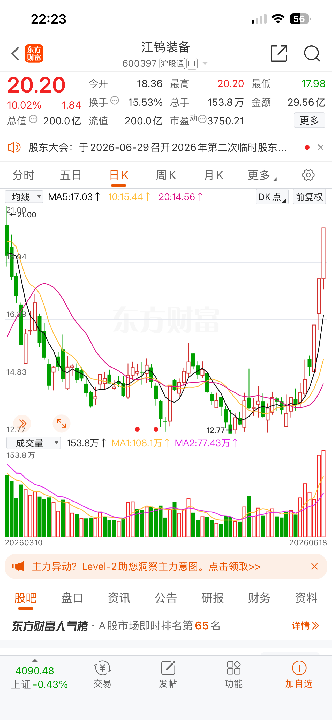 “江钨装备：磁选装备龙头加码钨钽铌，19亿定增注入集团核心稀有金属资产”据上海证