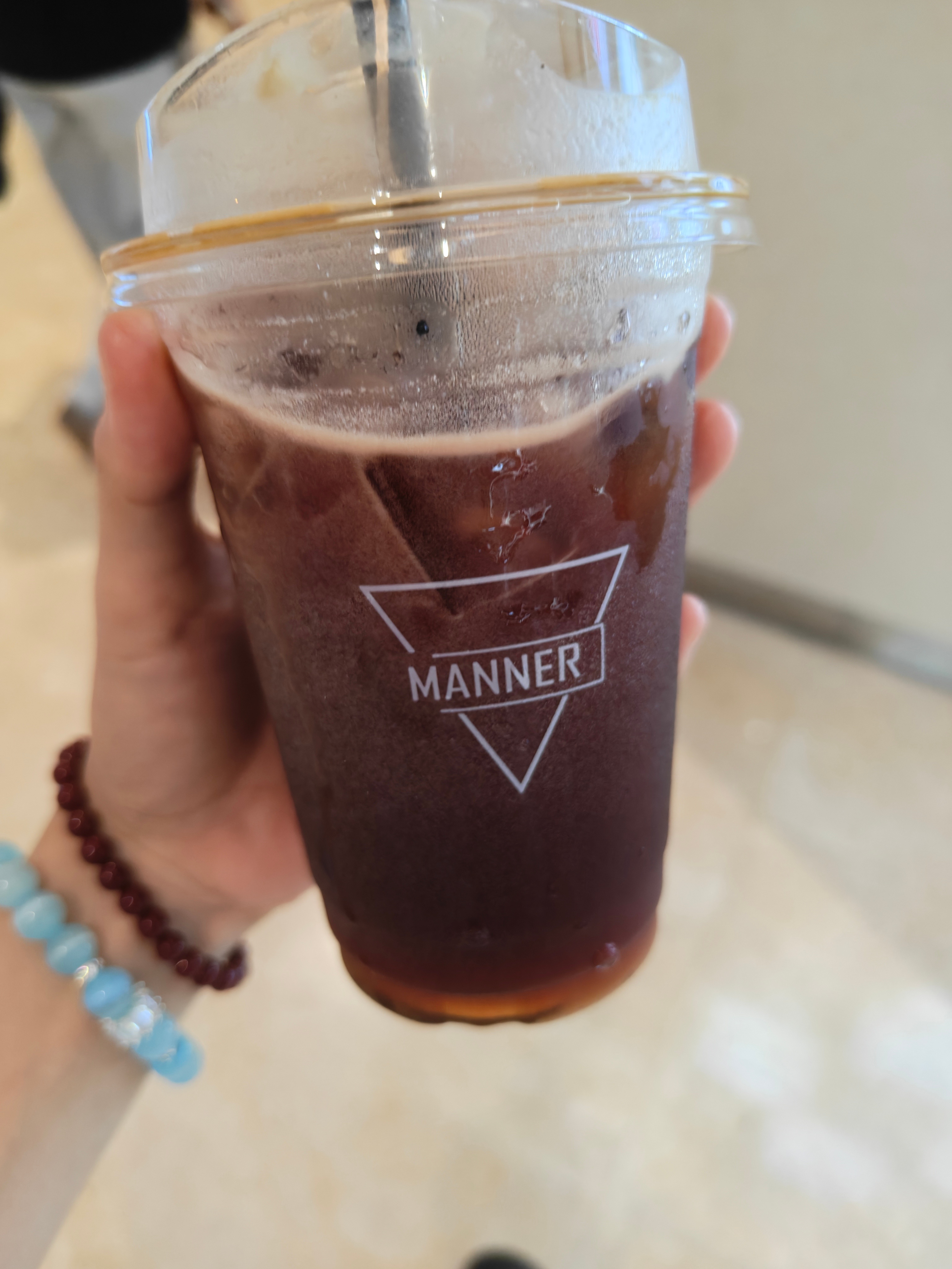 严肃品鉴manner冰葡美式😋 