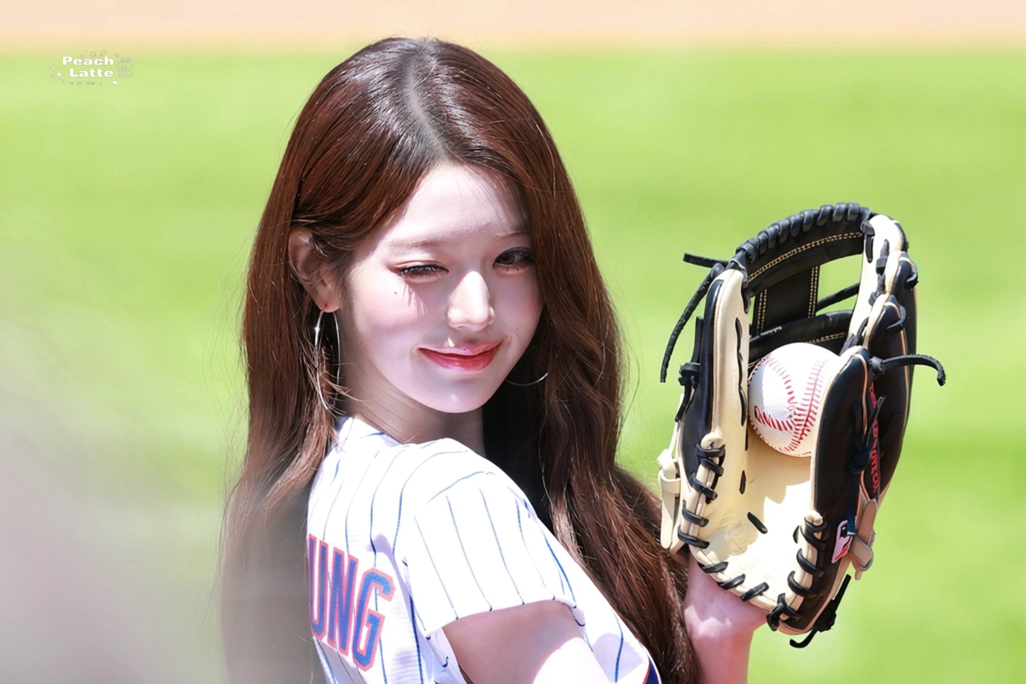 ⚾张元英为mlb开球 