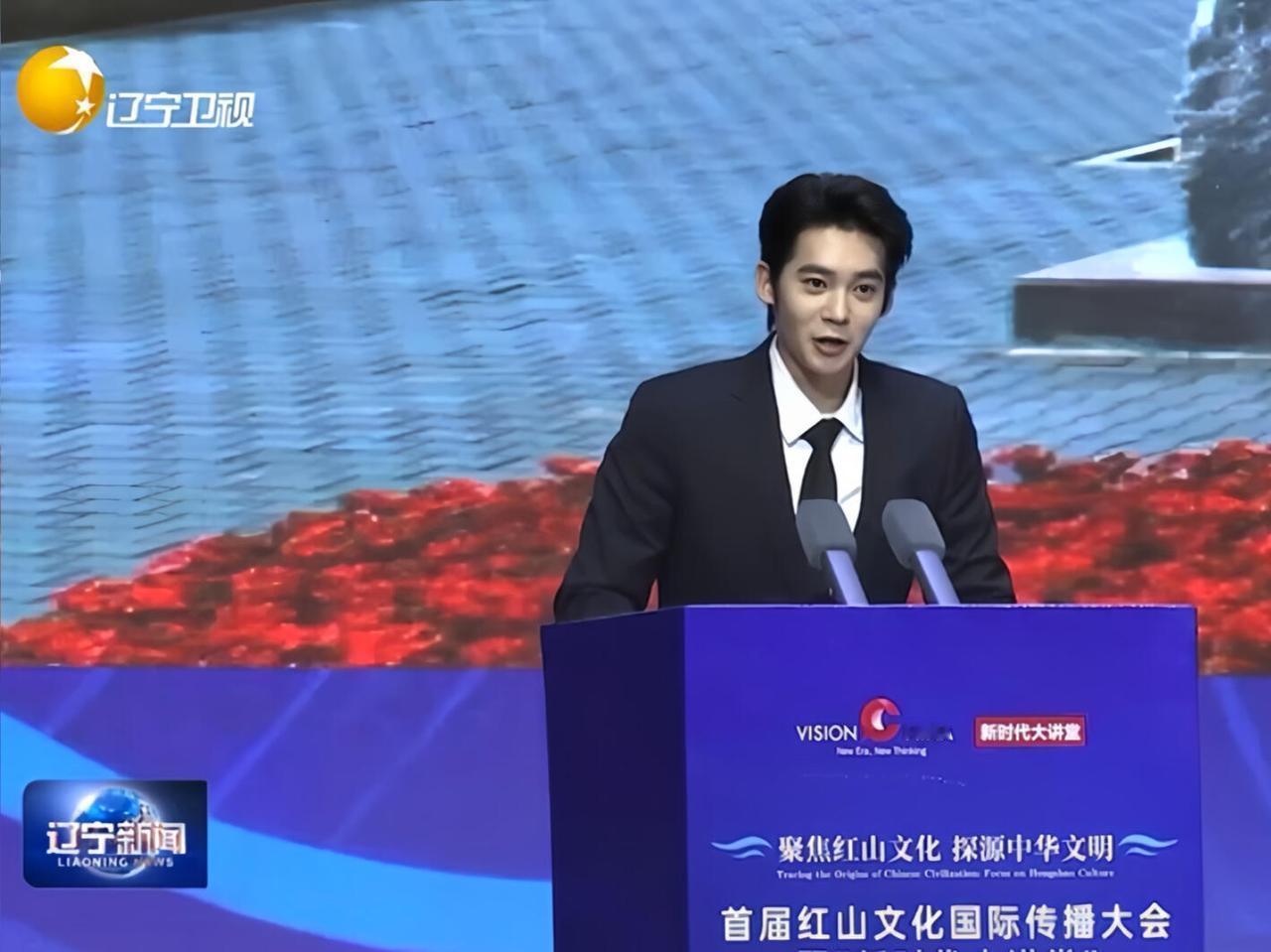 于适又上辽宁新闻了，好有气质，明明可以靠颜值吃饭，但是偏偏靠实力，青年榜样，太给