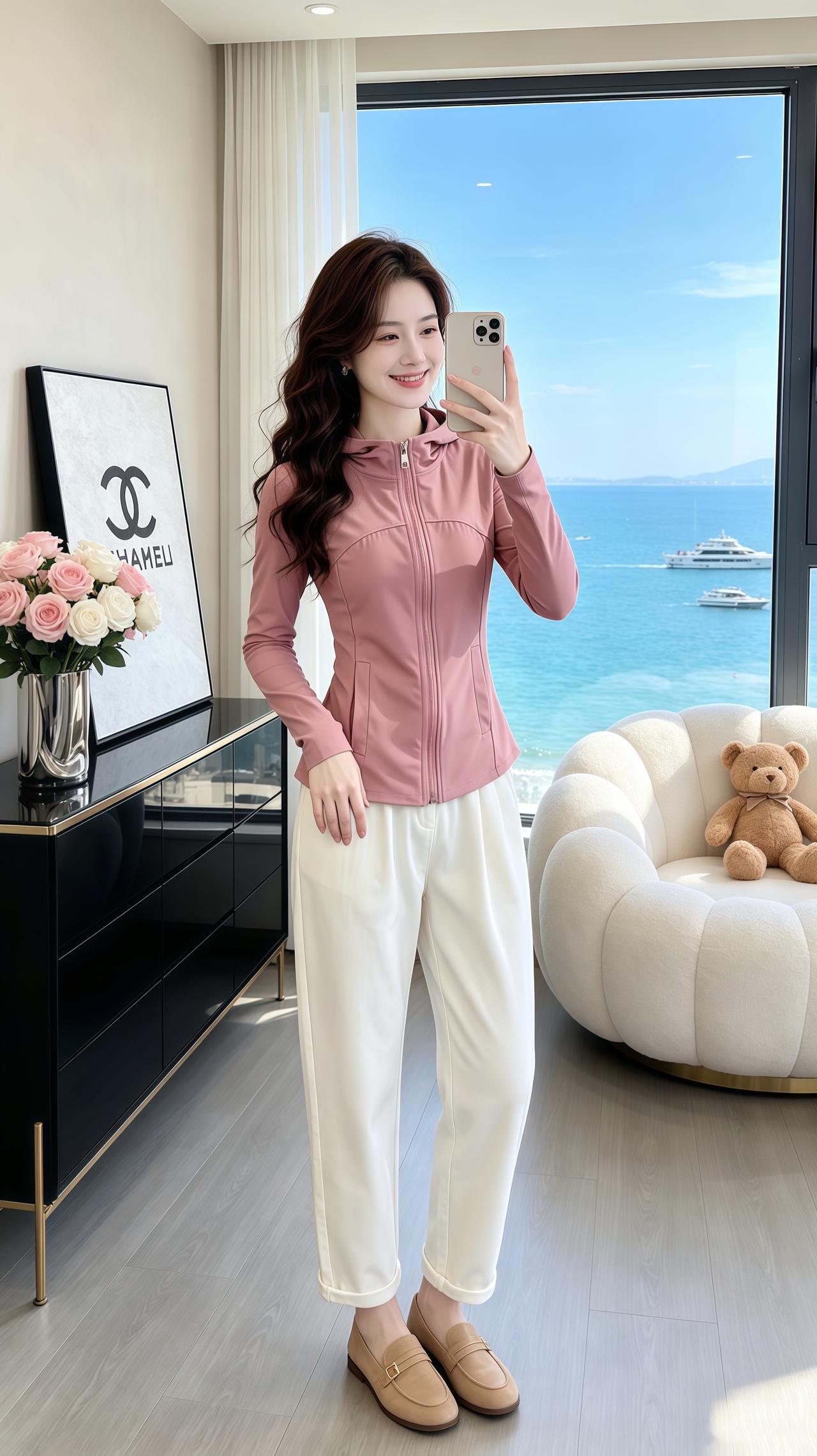 休闲外套 修身版型 洋气减龄 谁穿谁好看