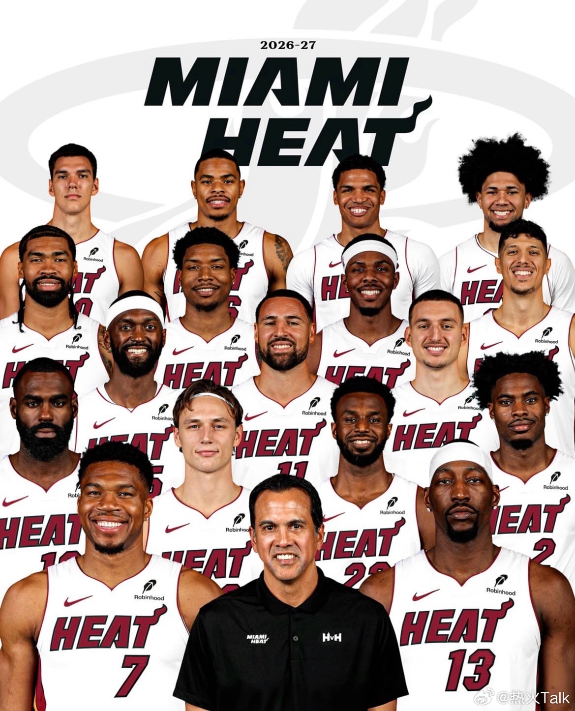 NBA2026-2027赛季！迈阿密热火准备好了！我们来了！nba ​​​