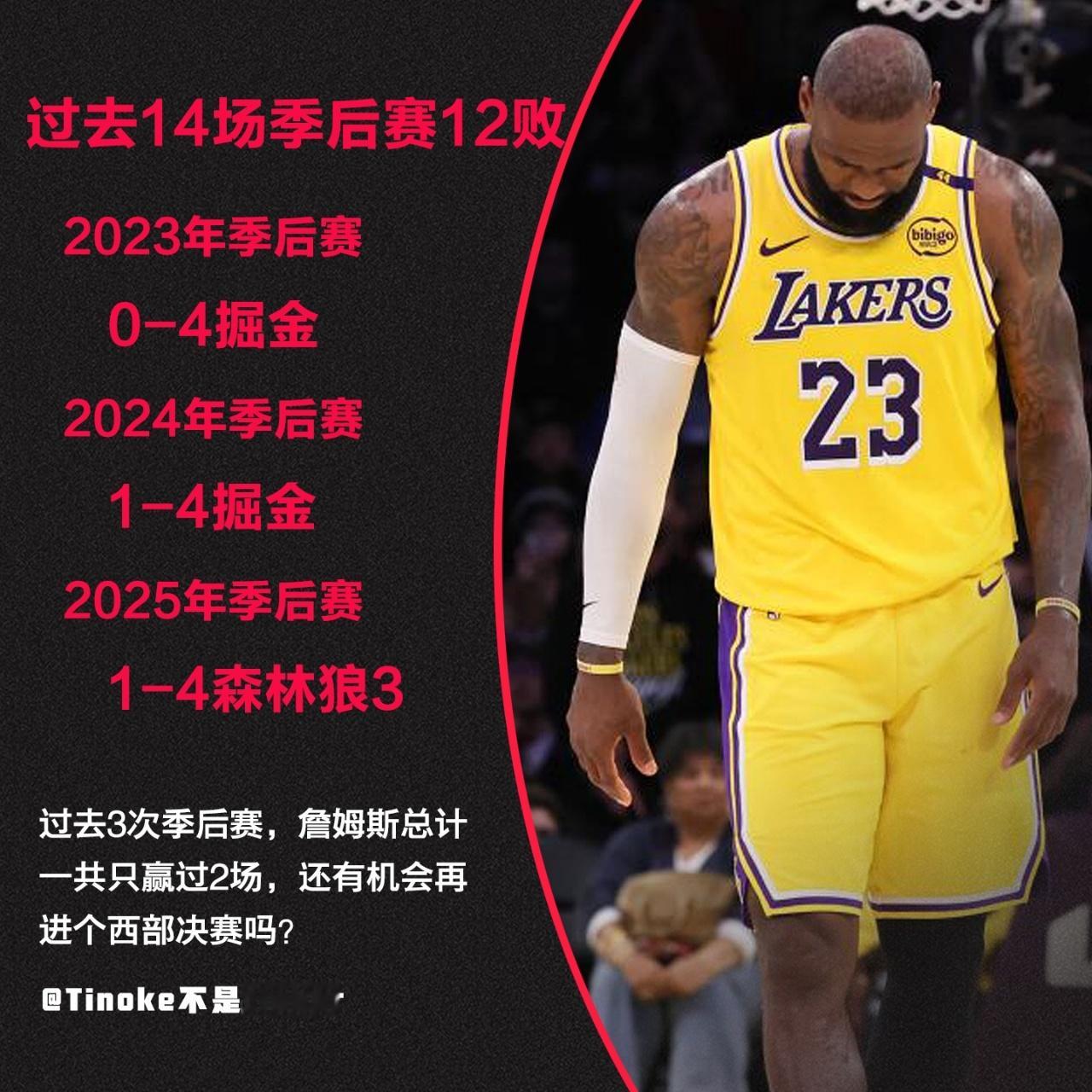 詹姆斯的职业生涯可能就剩1-2个赛季了，他还有机会再进一个西决吗？我的观赛搭子N