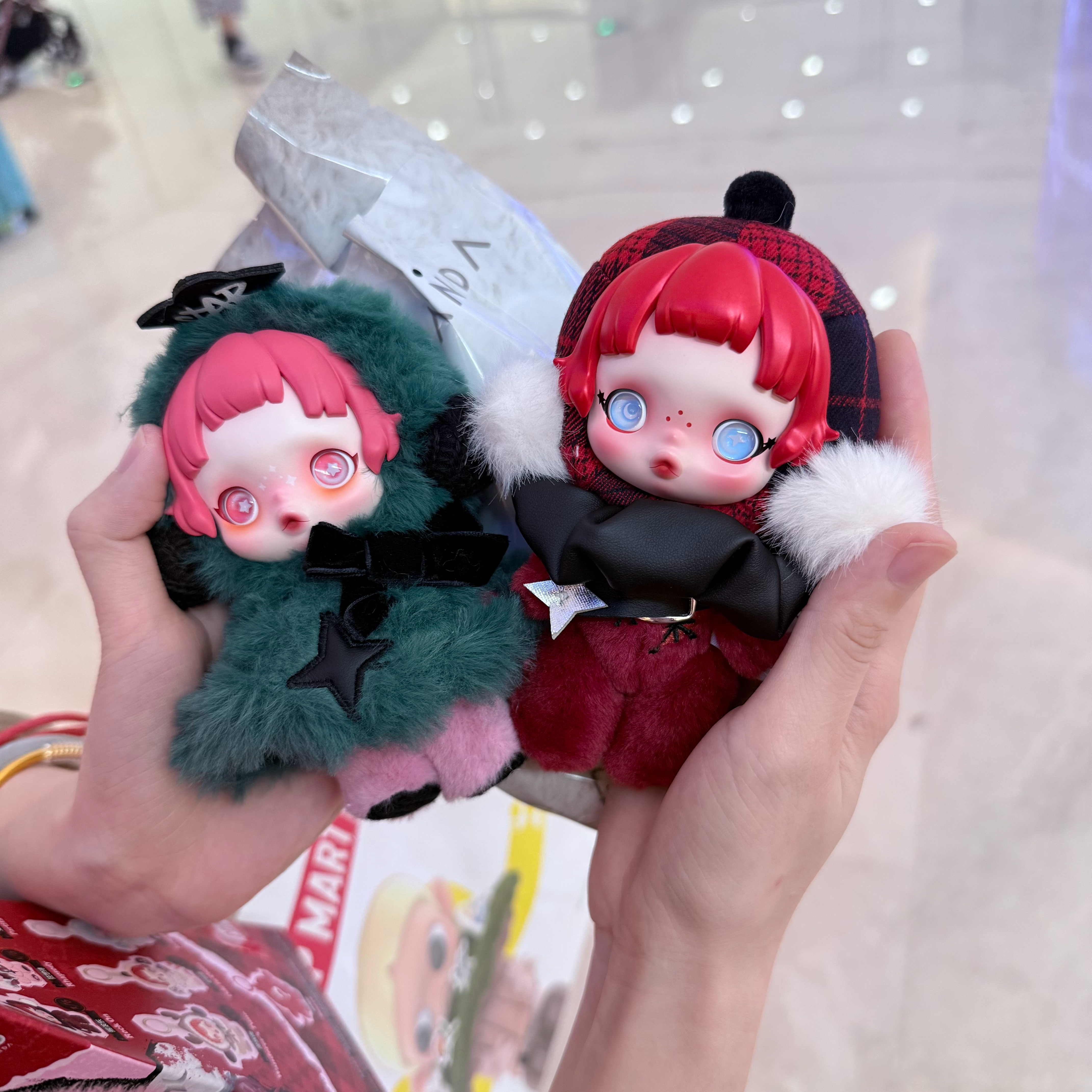 今天盲盒抽爽了！！！！！[憧憬]冬日乐章抱着去看看的心态 结果一进店看到有货立马