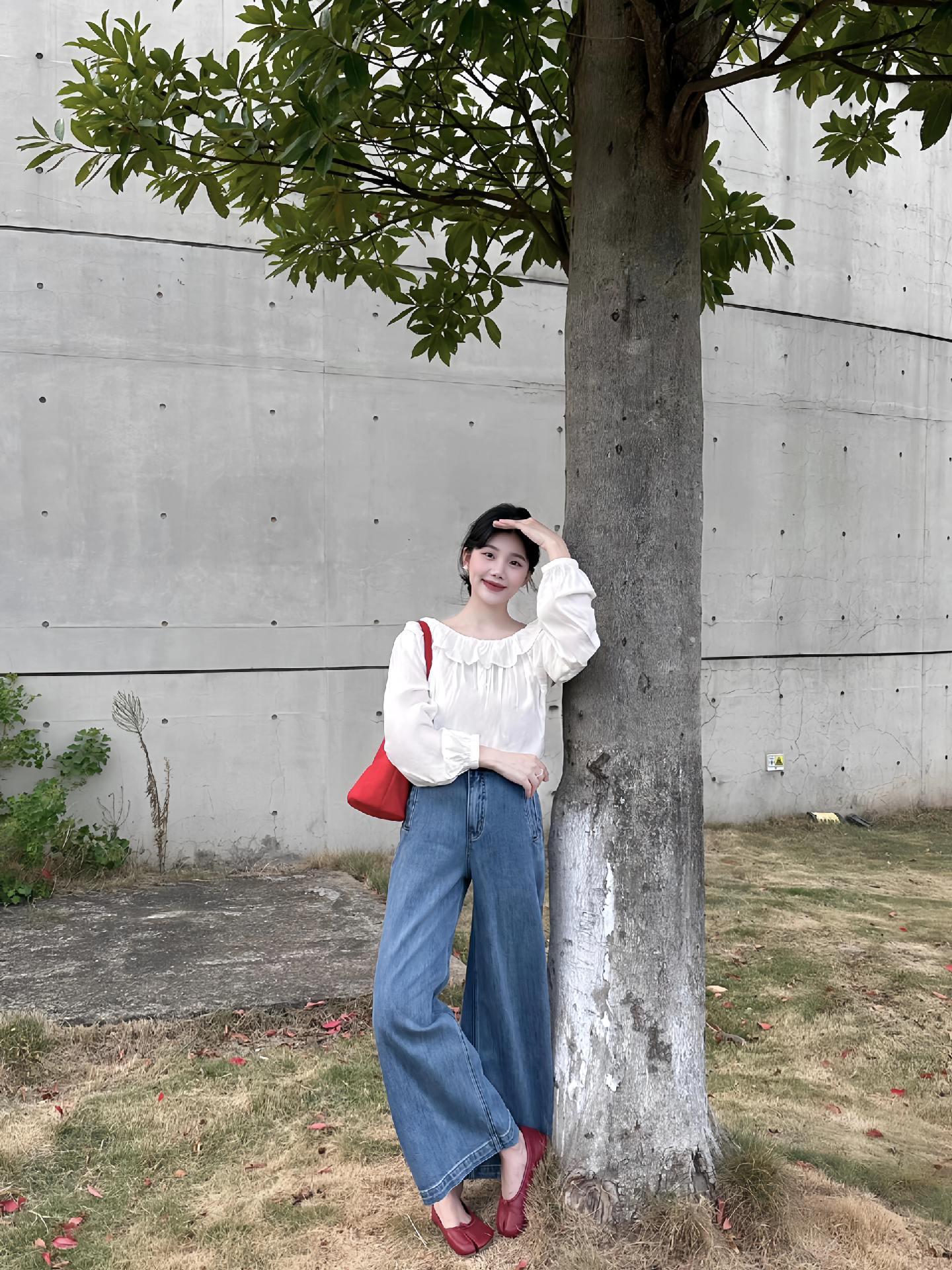 把春天穿在身上。