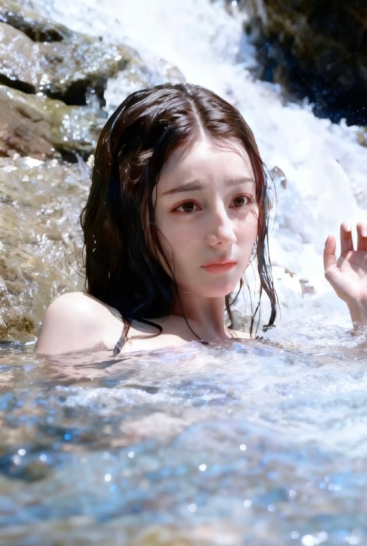 你在对一个纯天然大美女20岁出头就拿了国家奖视后同时又是女顶流同时粉丝又能氪金同