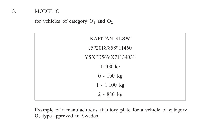做认证的好兄弟今天发现的EU2021/535 Annex II铭牌示例部分三剑客