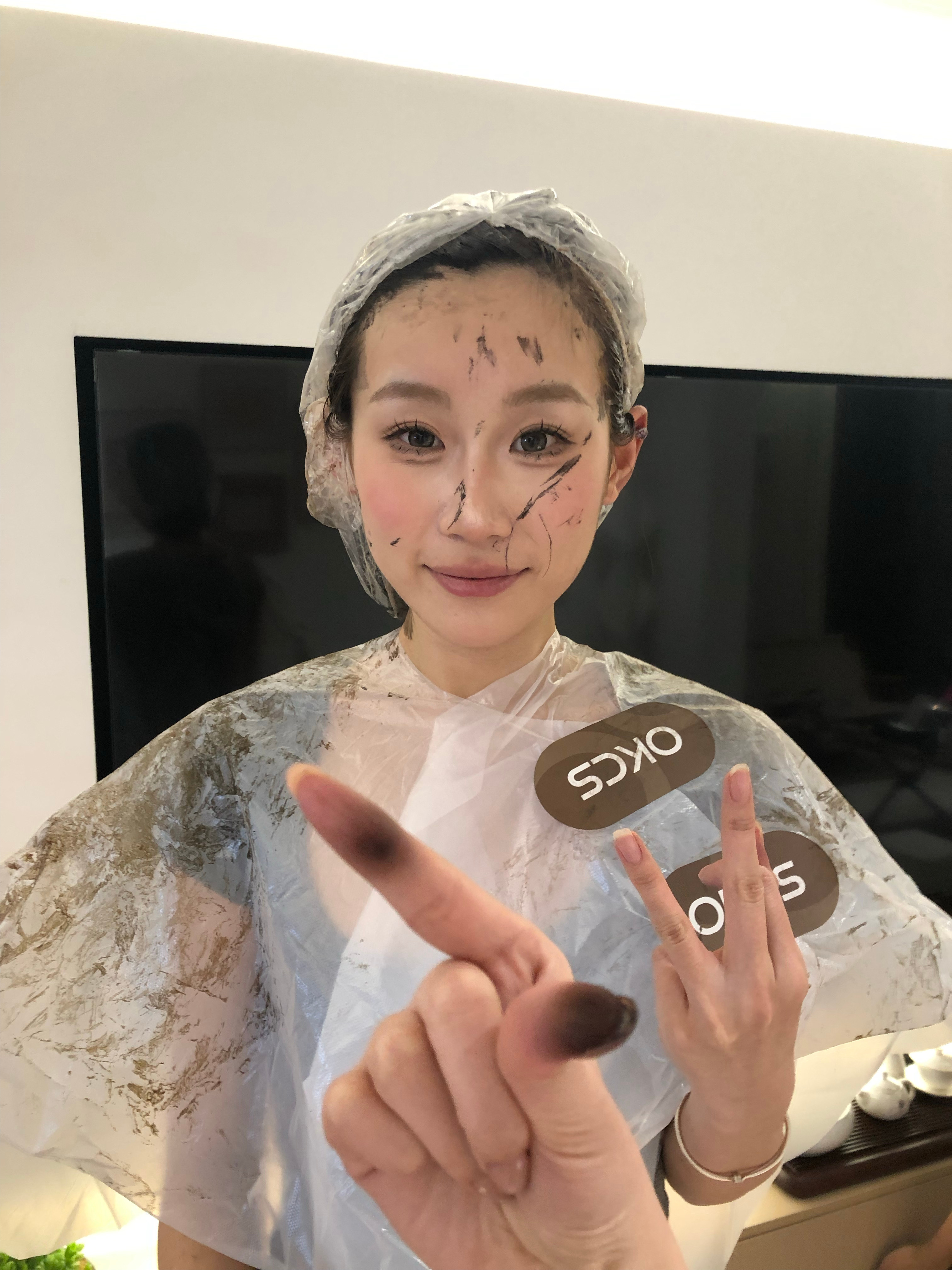 完蛋 根本洗不掉 ​​​