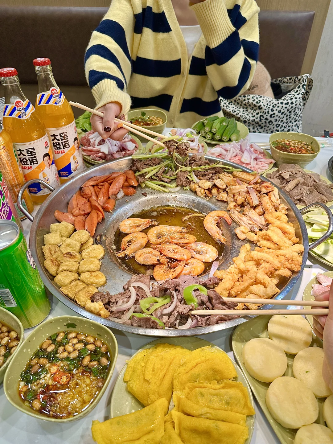 在宁波反复炫的正宗贵州烙锅！！！