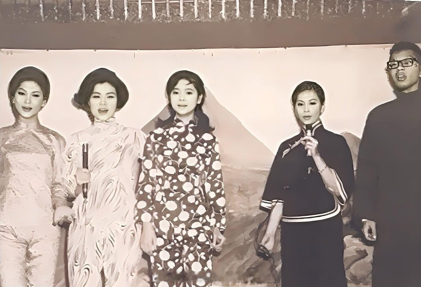 1968年，夜巴黎歌厅。叙述一下照片里的故事。第一张照片：从右数过来～男生是刚出