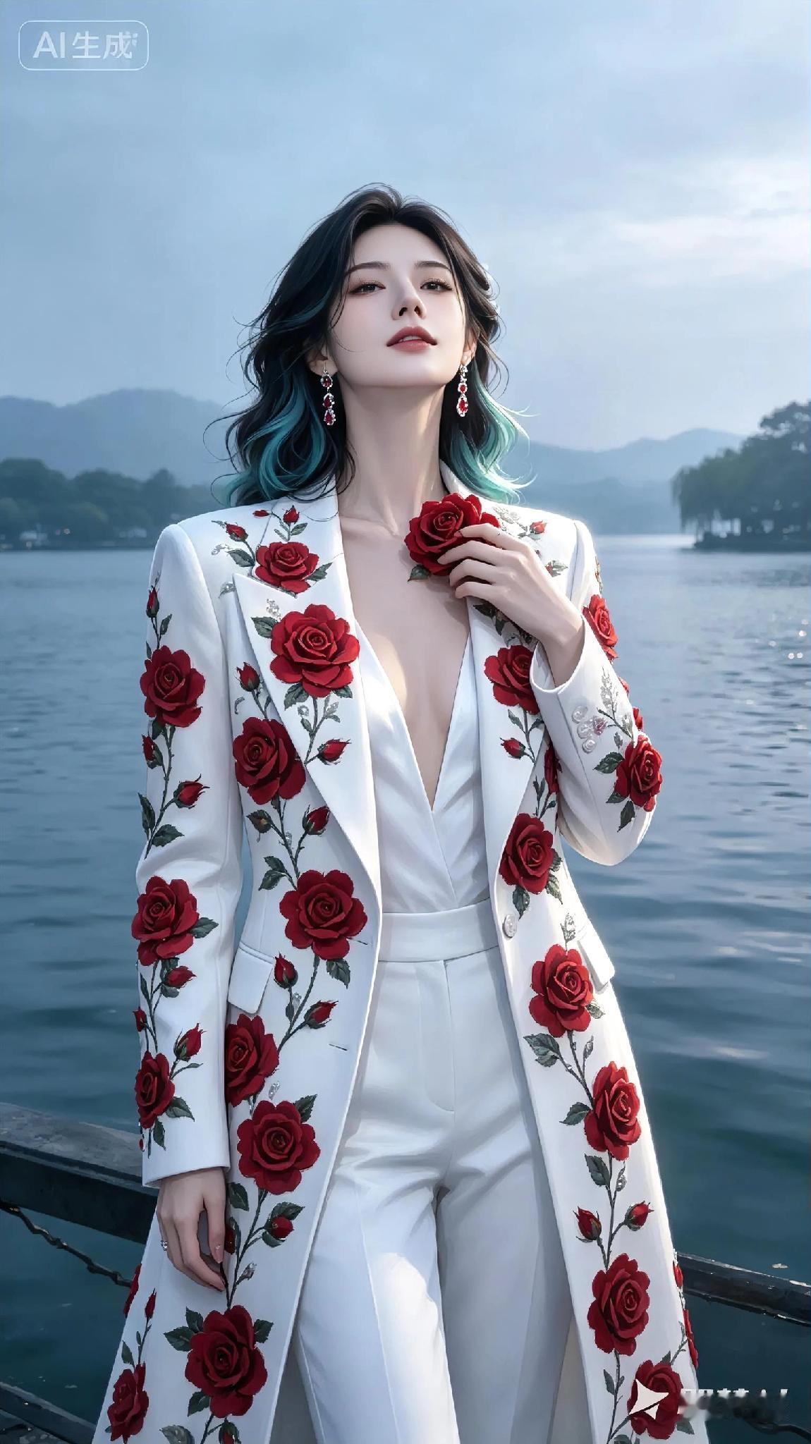 交换一张AI制作的美图