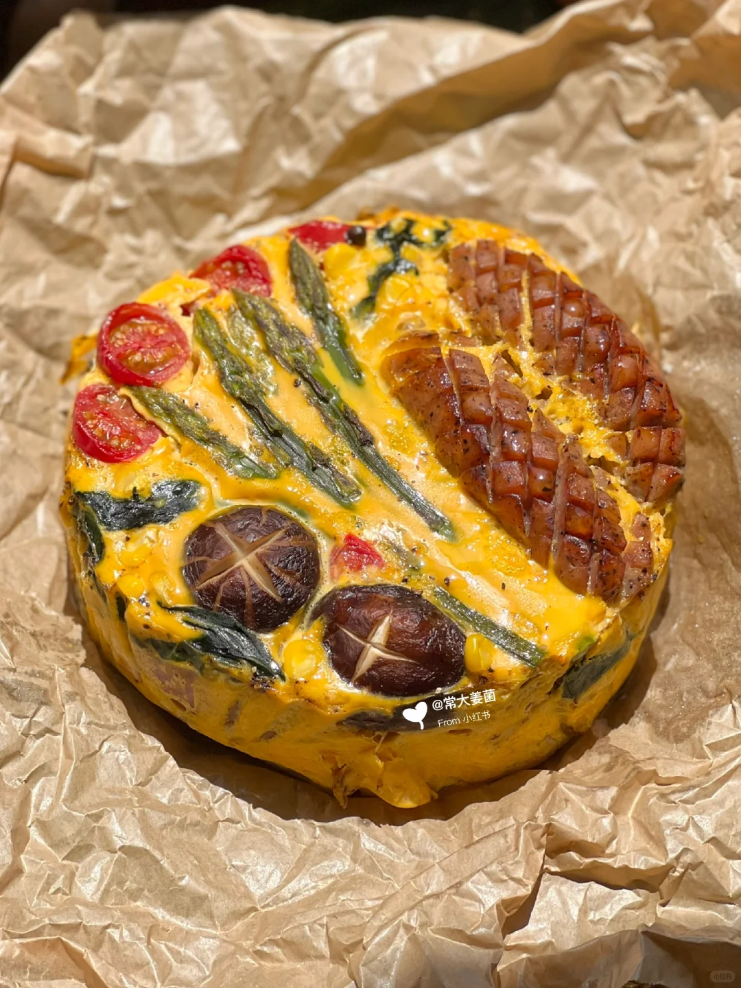 不限食材！刷脂&低碳杂蔬香肠烘蛋🥚🥬🍅