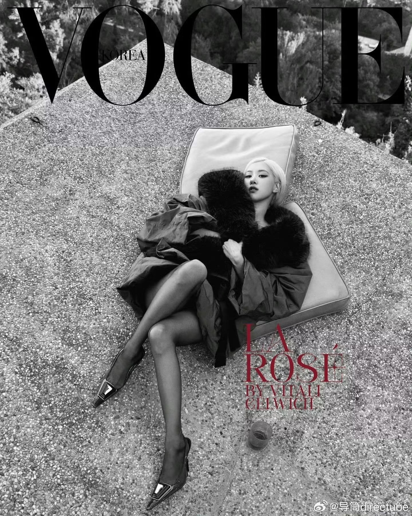 韩版 VOGUE新刊封面人物：Rosé 