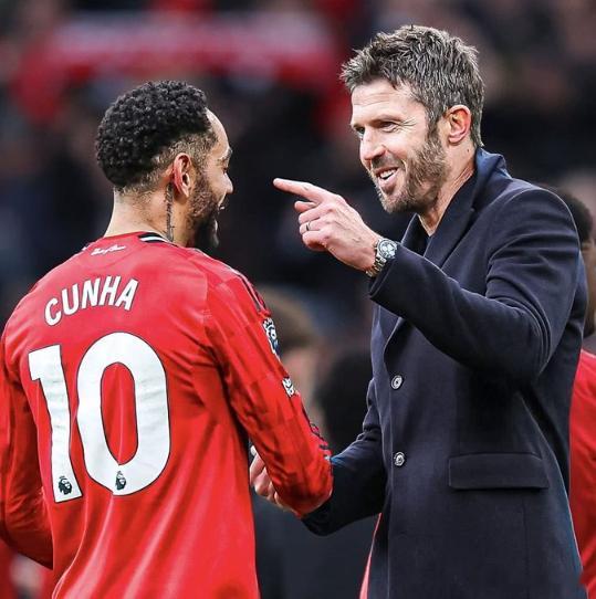 库尼亚：卡里克带来了胜利的心态；我们的目标是重返欧冠1月20日讯 近日，曼联边锋