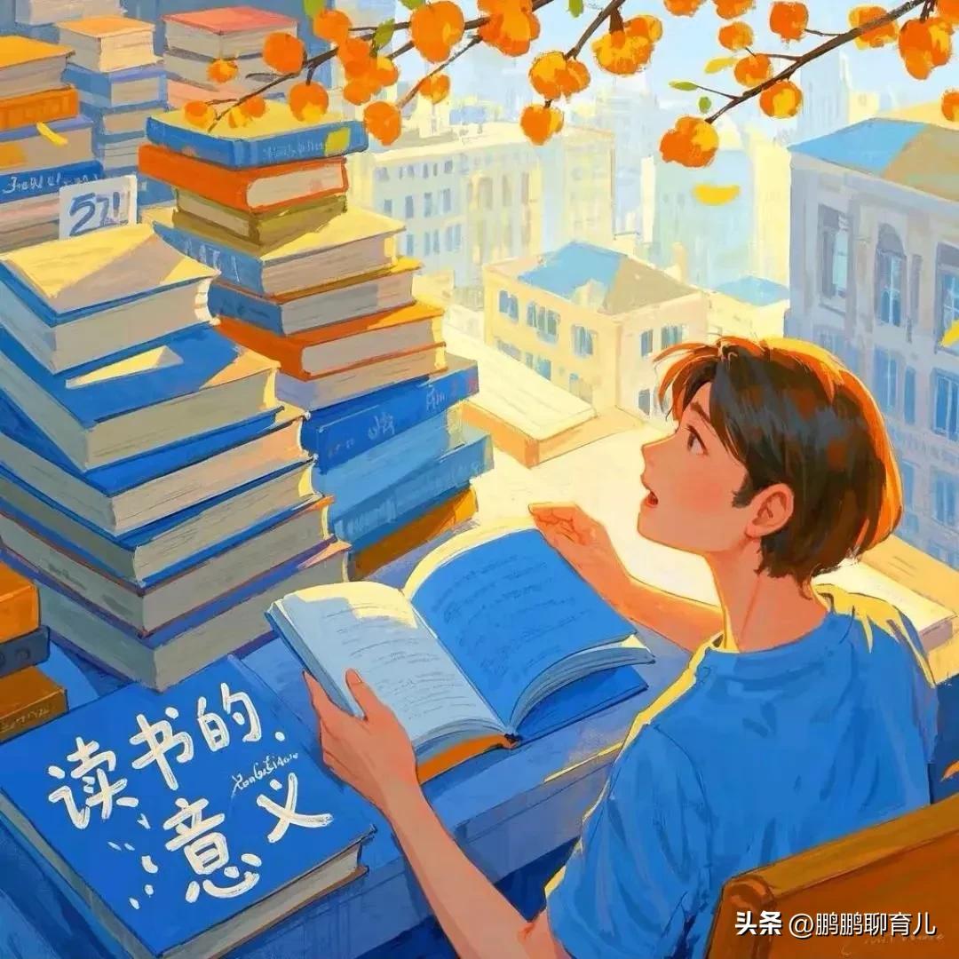 告诉孩子为什么要努力读书？一段话讲透读书的意义

读书不是为了考试
而是为了拥有