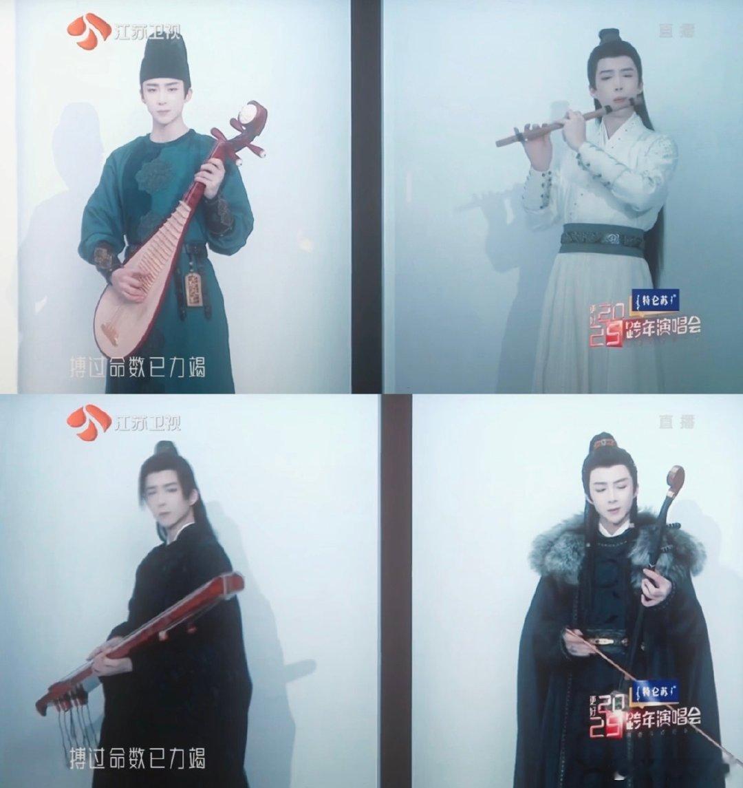 5个刘宇宁再唱让酒  五个刘宇宁，五份情怀，再次演绎《让酒》，每一句歌词都直击心