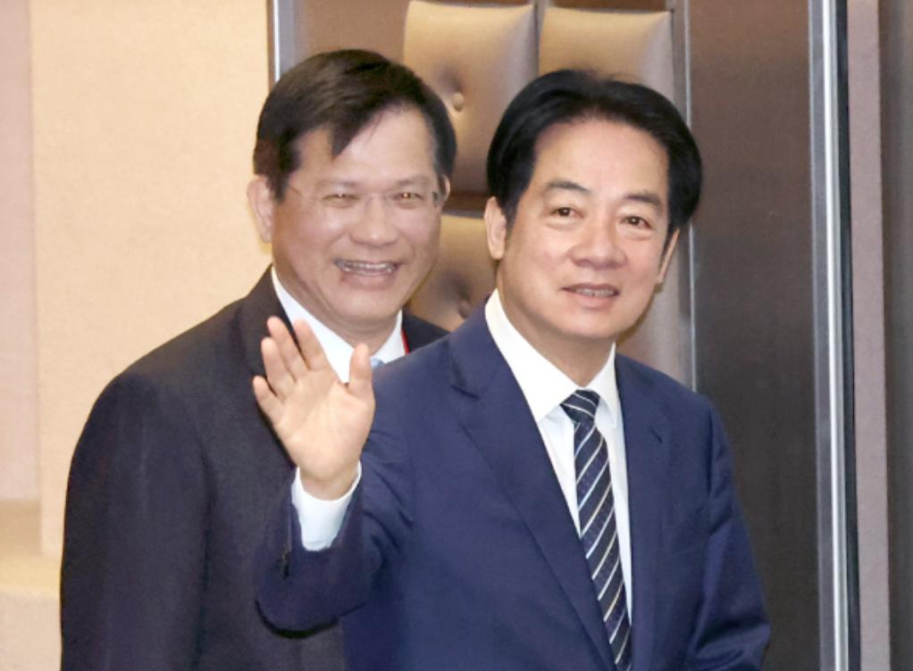 台“外交部长”林佳龙发表声明，

4月20日，针对赖清德将于本周三窜访斯威士兰，