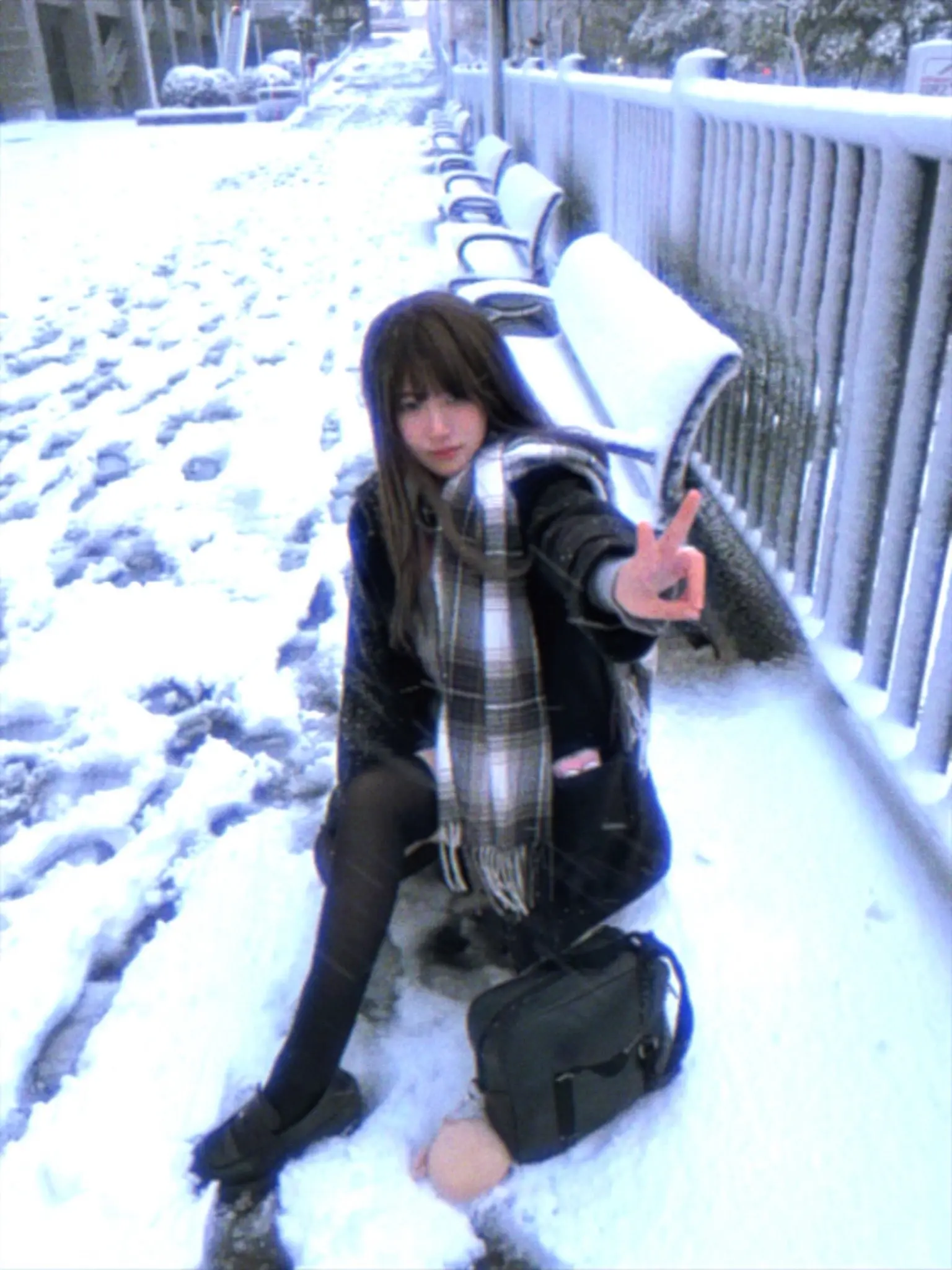 下次冬天我们一定要一起看场雪啊
