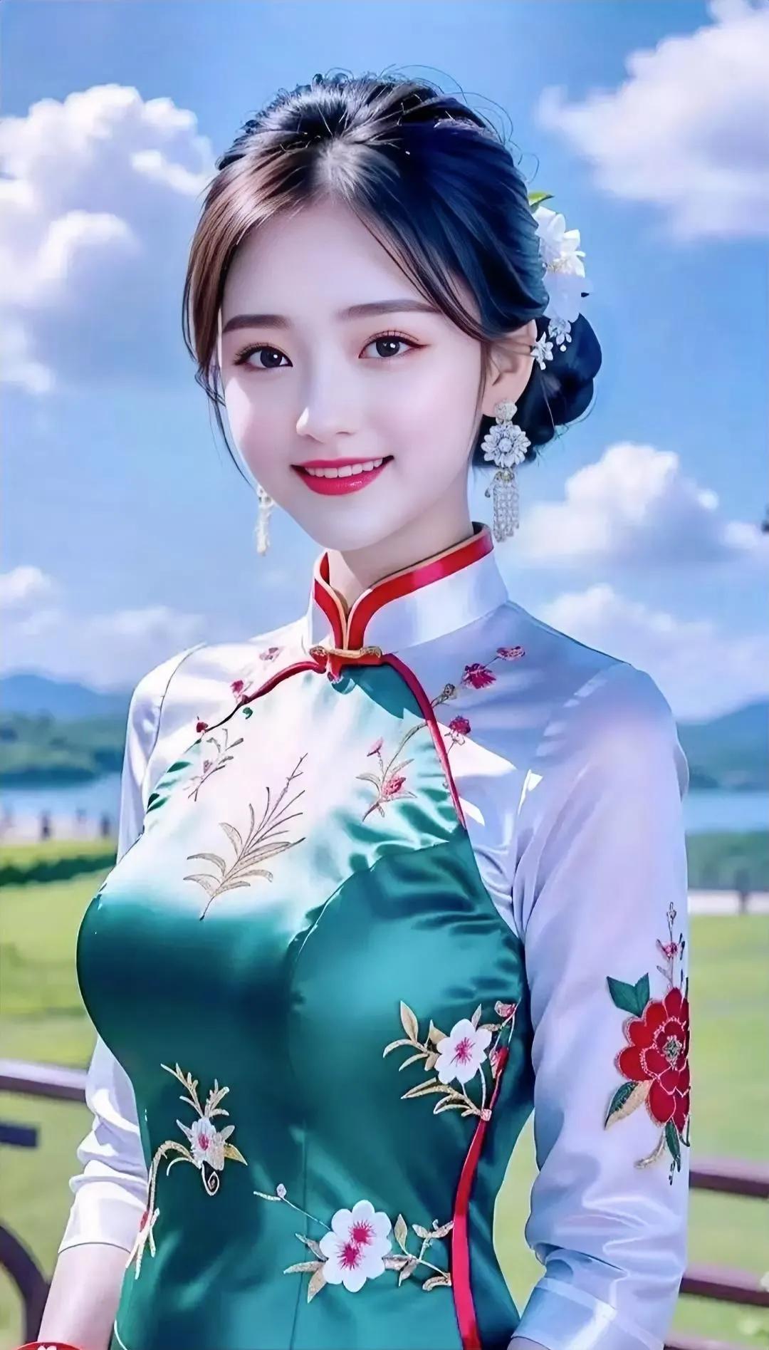 花开花落，岁月静好。花韵女郎 娇艳动人的容颜 花香人美。