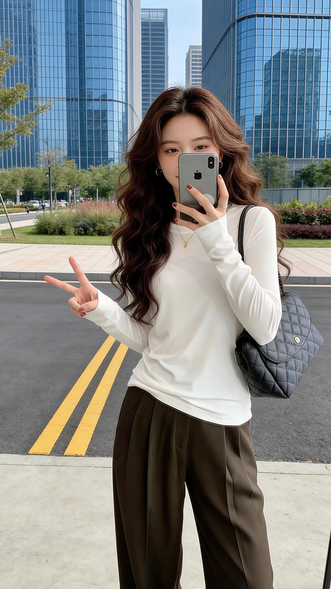 修身打底衫春秋t恤上衣女