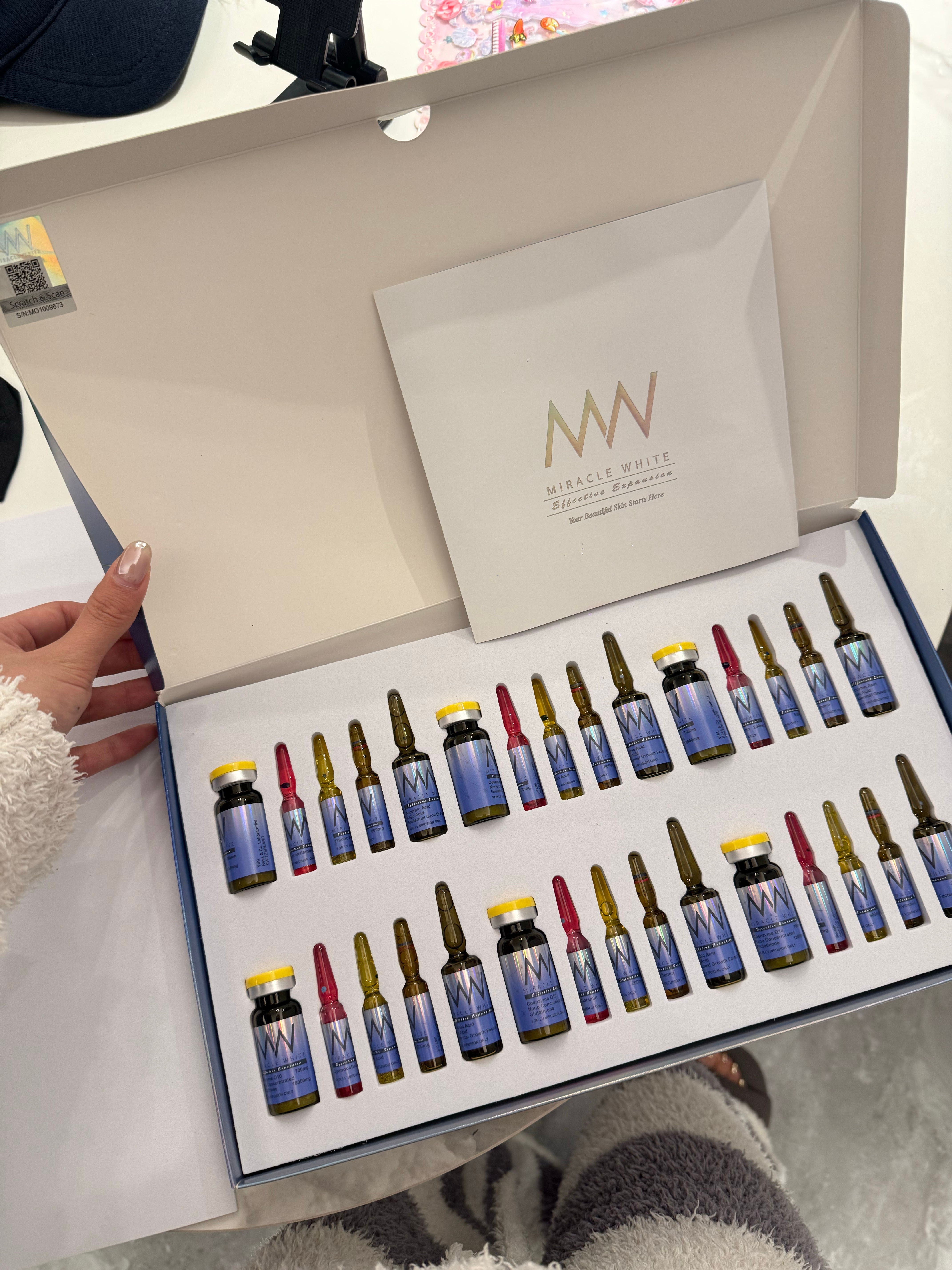 马来西亚奇迹白  先帮大家测测有没有用